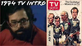 The Godfather TV Intro  Francis Ford Coppola 1974 [upl. by Ailido]