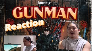 JAMESY  GVNMAN  Reaction Video  DGRECORDSPT siddarthakc14 reaction nepalimusic [upl. by Haya137]