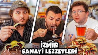 İZMİR SANAYİ LEZZETLERİNİ DENEDİK  wEfeUygaçKesit MesutCanTomay [upl. by Magnum]