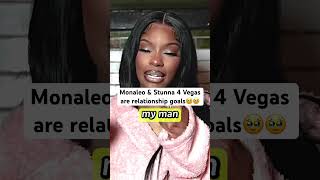 Monaleo amp Stunna 4 Vegas are so cute together🥹 monaleo stunna4vegas [upl. by Peder852]