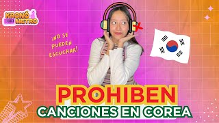 Canciones PROHIBIDAS para ESTUDIANTES en Corea🤯 [upl. by Irme]