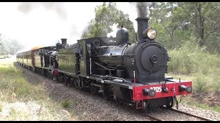 Thirlmere Festival of Steam 2019  Locos 2705 amp 3016 [upl. by Eintruok209]