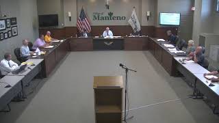 Manteno Village Board Meeting July 1 2024 [upl. by Reffotsirhc535]