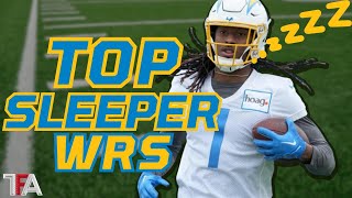 Wide Receiver SLEEPERS for 2023 Fantasy Football [upl. by Adirem]