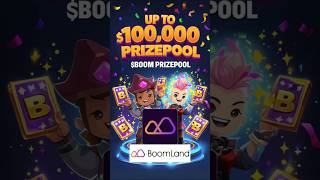 BoomLand 1000000 Dollars Play to Airdrop in Hindi [upl. by Nirrek]