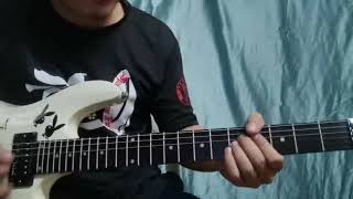 Leonsaling merindu cover gitar solotutorial [upl. by Erihppas]