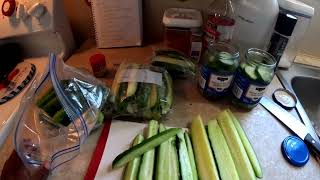 PICKLING CUCUMBERS INTO PICKLES [upl. by John]