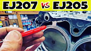 ENGINE vs ENGINE  JDM EJ207 vs USDM EJ205 [upl. by Shani338]