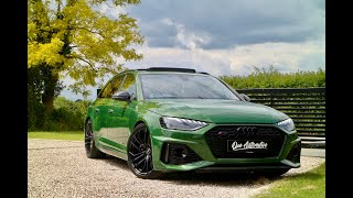 2020 Audi B9 RS4 Carbon Edition in Sonoma Green [upl. by Siryt]