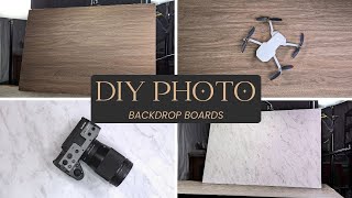 Make Your Own Photo Backdrop Boards For Cheap [upl. by Ait192]