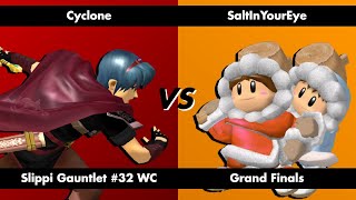 Cyclone  Marth  vs SaltInYourEye  ICs    Grand Finals [upl. by Notxap923]