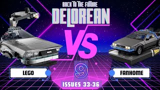 Build the DeLorean  Fanhome vs Lego  Issues 3336 [upl. by Colombi]