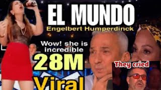 JUDGES CRIED WHEN THEY HEARD the song ELMUNDO WITH EXTRA ORDINARY VOICE [upl. by Enialahs]