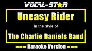 Uneasy Rider Karaoke  The Charlie Daniels Band Karaoke Version [upl. by Alaekim951]