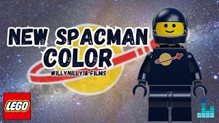 NEW LEGO SPACEMAN COLOR OUT NOW Dark Blue Spaceman Willynilly18 Films [upl. by Enyleve]