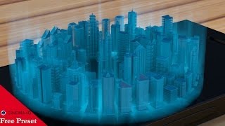 Free Cinema 4D City V2 [upl. by Ahsienod]