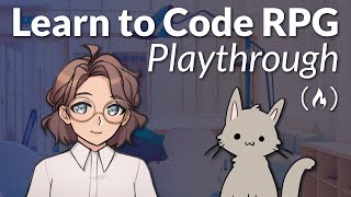 Learn to Code RPG  A freeCodeCamporg Game playthrough  gamedev interview [upl. by Kingsley462]