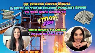 8x Fitness Cover Model WellnessBusiness Coach amp Host of the Hi Felicia Podcast Spins wCarolyn [upl. by Nioe]