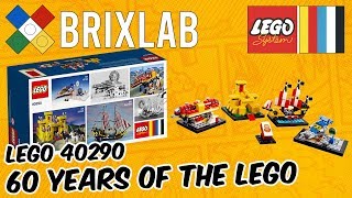 LEGO 40290  60 Years of the LEGO  Speciale 60 Anni LEGO [upl. by Dari]