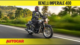 Benelli Imperiale 400 Review  Royal Enfield Classic 350 challenger I Test ride I Autocar India [upl. by Aynodal]