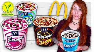 Mc Flurry Eis Selber Machen  Nur 3 Zutaten  Vegan 🍦 [upl. by Shiekh]