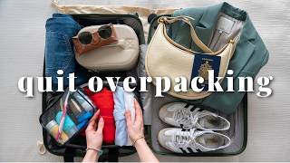 I learned to pack like a PRO with this EASY method pack with me for 2 weeks in a carry on only ✈️ [upl. by Dalt]