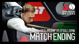 TRUMP Ends OSullivan Streak To Reach Final 🔥  Shanghai Masters 2024 [upl. by Eveineg]