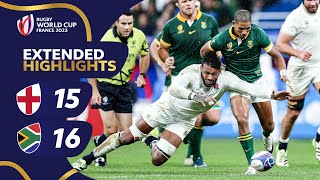 Springboks SENSATIONAL comeback  England v South Africa  Rugby World Cup 2023 Extended Highlights [upl. by Ahmar]