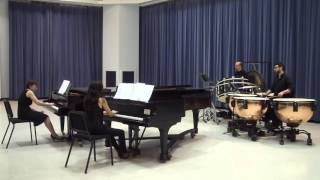 Stravinsky The Rite of Spring for two pianos and two percussionists [upl. by Belak]