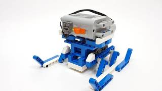 LEGO 9686 MachineampMechnism  33 Walking Robot like locomotive [upl. by Lisabet]