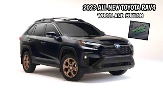 2023 RAV4 Hybrid Woodland Edition  Review Specs  All features are Premium [upl. by Elston71]