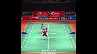 jun hao net play 🫡 badminton shortvideo badmintonlovers shorts fyp subscribe sports [upl. by Jocelyne434]