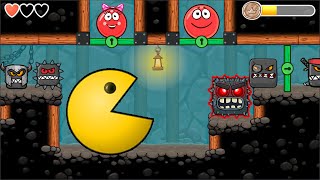 Red Ball 4 Pacman vs Donkey Kong [upl. by Aikel]