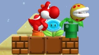 New Super Mario Bros Wii Piranha Plant´s Adventure  Walkthrough  4 [upl. by Pennie]