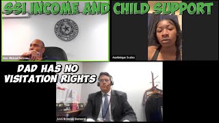 SSI Income and Child Support in Texas [upl. by Windzer]