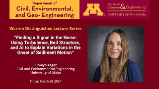 Explaining Variations in the Onset of Sediment Motion [upl. by Desireah]