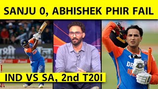 🔴INDvsSA 2nd T20I SANJU NAHI LAGA PAYE 100 KI HATTRICK ABHISHEK BHI SASTE ME OUT SA OPT TO BOWL [upl. by Jary]