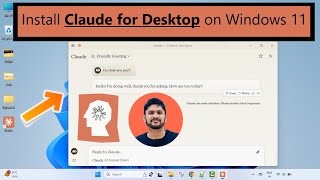 How to install Claude for Desktop on Windows 11  Amit Thinks [upl. by Hseyaj]