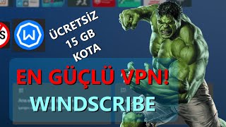 EN HIZLI VPN OLABİLİR WINDSCRIBE VPN İLE YASAKLARDAN KURTULUYORUZ ✊ [upl. by Rannug]