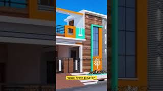 House Front Elevation design  elevation homefrontdesign housedesign engineer architecture [upl. by Hilly]