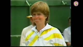 Australian 1987 WF  Hana Mandlikova vs Martina Navratilova part 22 [upl. by Bartlet]