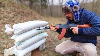 Can Sandbags Really Stop Bullets Let’s Find Out [upl. by Jovia]