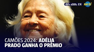 Adélia Prado ganha o prêmio Camões de 2024 [upl. by Scurlock]