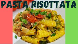 Pasta risottata two ways One pot pasta Info in description shorts [upl. by Ursel12]