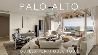 Palo Alto Duplex Penthouse Tour Mountain Luxury Penthouse in Marbella with Sea Views [upl. by Ransome177]