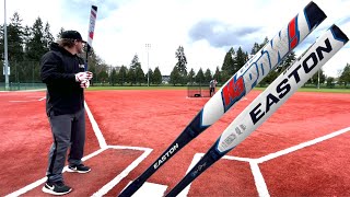 Hitting with the Easton quotKAPOWquot 2ndGen FireFlex 240 USSSA Slowpitch Softball Bat Review [upl. by Bethena579]