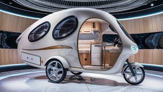 Revolutionary Design Meets Adventure – 2025 Tricycle RV Camper Review [upl. by Acinyt824]