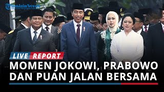 Momen Keakraban Puan Jokowi dan Prabowo Saat Upacara Kesaktian Pancasila [upl. by Kee]