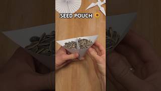 INCL ART EASY ORIGAMI SEED POUCH TUTORIAL  DIY ORIGAMI BEST FOR POP IT STEP BY STEP [upl. by Nanam]