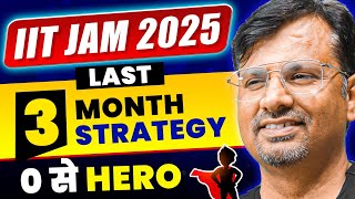 IIT JAM 2025  Last 120 Days Preparation Strategy  IIT JAM Tips by GP Sir [upl. by Losse307]